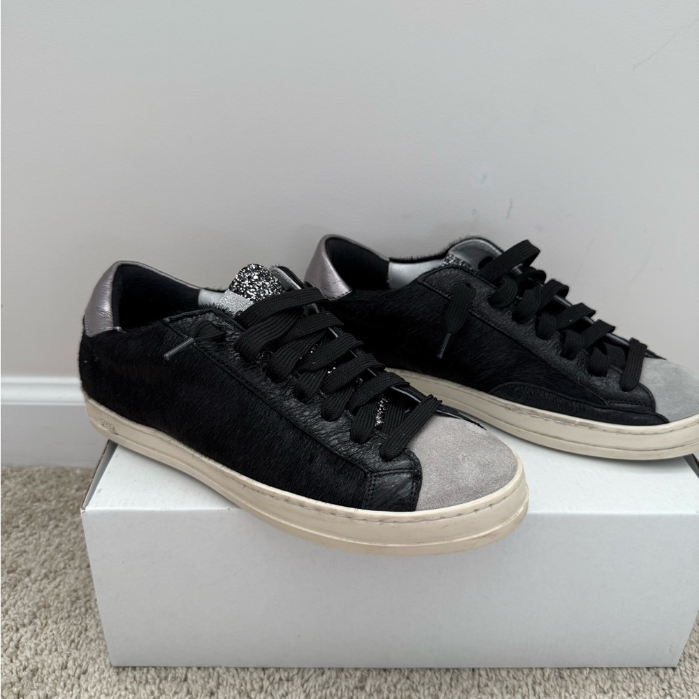 P448 Black and Gray Women's Sneakers